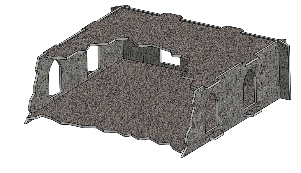 「buildings」type.C ancient ruins 佐伯泰典作② buildings」type.C ancient ruins 佐伯泰典作②