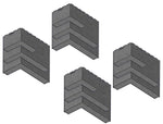 Three Storey Ruin (WTC) - 4 Pack