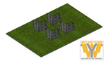 Three Storey Ruins (4 Pack)