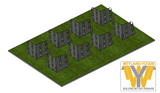 Three Storey Ruins (8 Pack)
