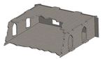 Two Storey Ruins (8 Pack)