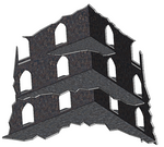 Three Storey Ruins (4 Pack)