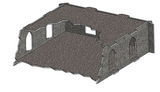 Two Storey Ruins (8 Pack)