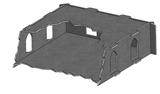 Two Storey Ruins (8 Pack)