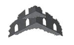 Corner Ruins (16 Pack)
